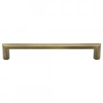 M Marcus Heritage Brass Hex Profile Design Cabinet Pull 254mm Centre to Centre